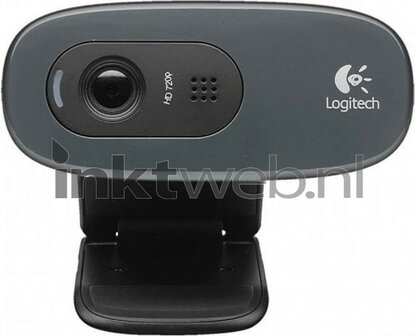 Logitech Webcam C270 HD 720p zwart licht zwart