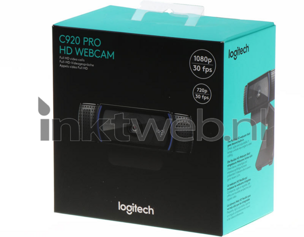 Logitech Webcam C920 Full HD 1080p zwart