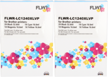 FLWR-Brother-LC-1240XL-Multipack-(2-sets)-zwart-en-kleur