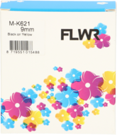 FLWR-Brother-MK-621-zwart-op-geel-breedte-9-mm