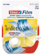 Tesa-Plakband-Film-75m-x-12mm-2-zijdig-+-dispencer